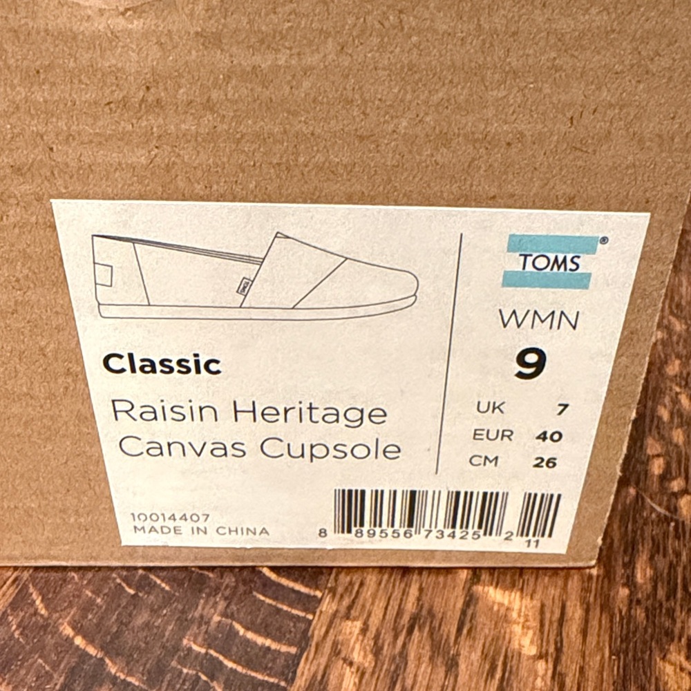 TOMS Raisin Heritage - Picture 2 of 7
